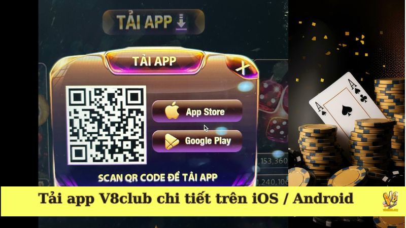 Tải app V8club cho điện thoại